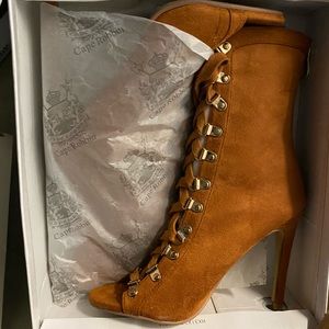 Camel Booties